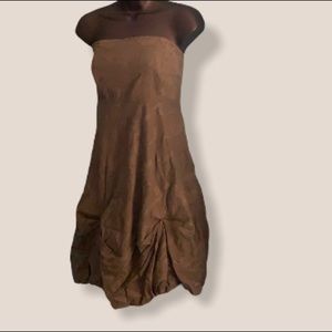 Strapless Cotton Mini-Dress from Brazil